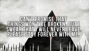 Sleeping With Sirens Lyric Quotes