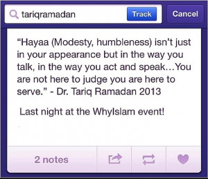 Modesty - Tariq Ramadan
