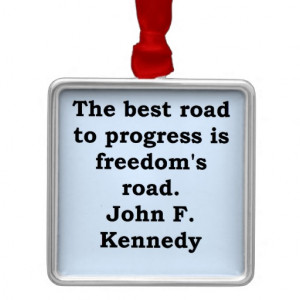 john f kennedy quote christmas ornaments