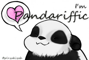 Love You Panda Napkins