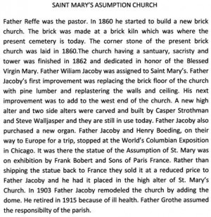 Churches and Cemeteries