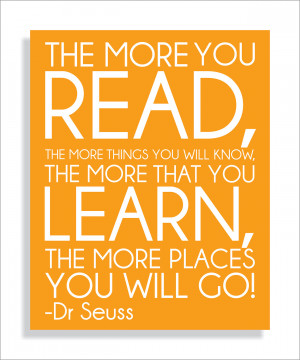 Quotes For Kids Classroom Dr. seuss quote read modern