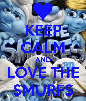 smurf and love smurfs