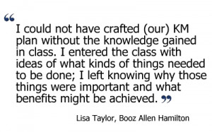 ... Knowledge Manager (CKM) Certification Workshop - Overview & Benefits