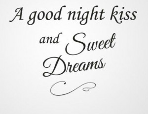 large Goodnight Kiss and sweet dreams ♥
