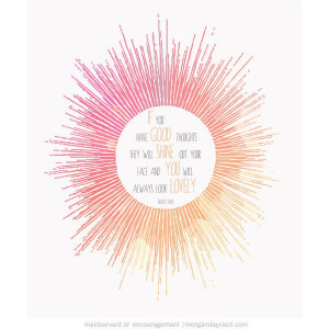 ... they will shine out your face, Roald Dahl Quote, Summer art printable