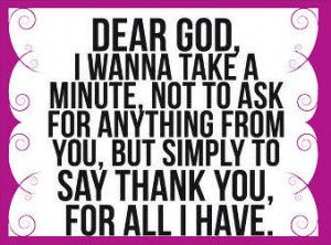 am Thankful & Grateful!