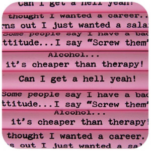 Sassy Sayings Pencil Set