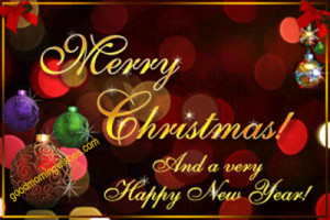 Send this beautifully decorated Merry Christmas and Happy New Year ...