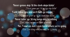 The Script Lyrics - Glowing