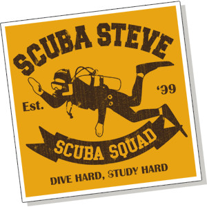 Scuba Steve Squad Shirt From The Movie Big Daddy Deez Tees