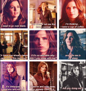 castle beckett tv show quotes tv show castleedit stana katic follow ...