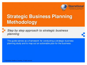 Strategic And Operational Business Planning