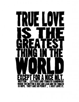 Bride Quotes True Love: Princess Bride Funny Romantic Poster True Love ...