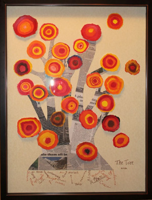 Kandinsky Circle Tree: Kids Projects, Tcap Ideas, Art Ideas, Projects ...