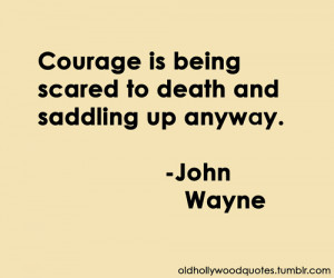 Courage - quotes Photo