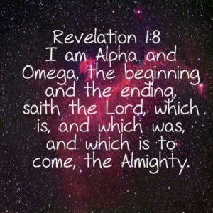 Revelation 1 : 8