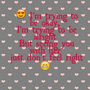 Its not easy to get over someone