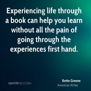 Experiencing Life Through A Book Can Help You Learn Without All The ...