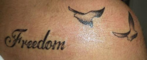 freedom tattoo freedom tattoo freedom tattoos bid tattoos tattoos ...