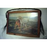 eBay Image 1 VINTAGE HORSE PICTURE H W B DAVIS R A 1833 1914