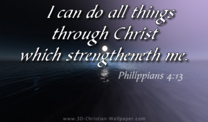 Inspiring Bible Quotes – Philippians 4:13