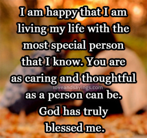 God has truly blessed me | Love and Sayings