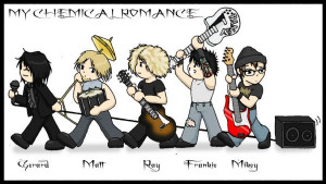 my chemical romance cartoon