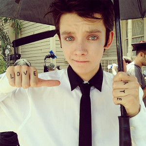 Asa Butterfield Instagram 2014 5...