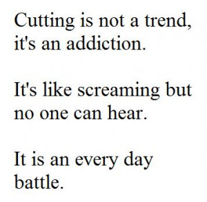 ... suicidal suicide Personal self harm trend cut cutting cuts addiction