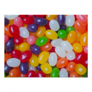 Jellybeans Background - Easter Jelly Beans Posters