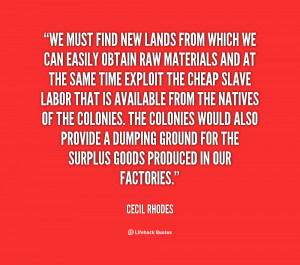 Cecil Rhodes Quotes