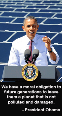 Obama solar quote