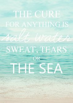 Ocean Quote Print - A4 – Pretty Little Things