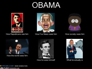How different groups see Obama