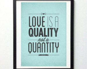 Love Quote Typography...