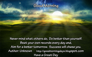 Good Morning Thoughts for 17-06-2010
