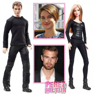 ... Tris & Four Barbies SIGNED By Shailene Woodley AND Theo James HERE