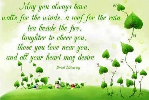 Irish blessings quotes via Carol's Country Sunshine on Facebook