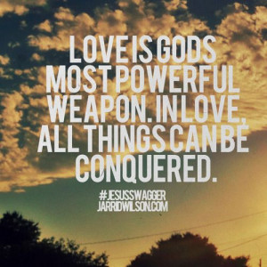 Love conquers all things