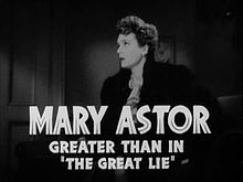 Mary Astor as Brigid O'Shaughnessy