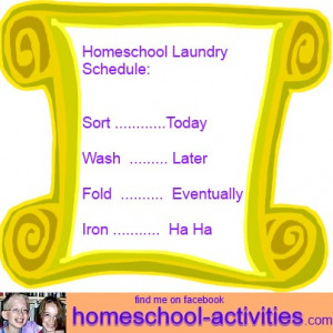 ... homeschooling that can be overwhelming, and humor is a great way to