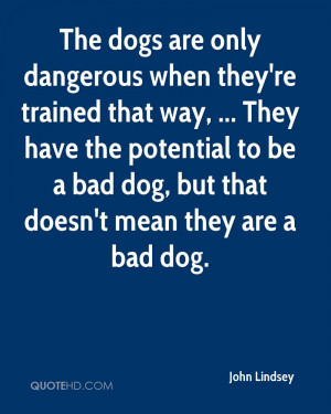 ... Potential To Be A Bad Dog, But That Doesn’t Mean They Are A Bad Dog