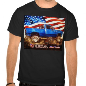 USA Mud Trucks T Shirts