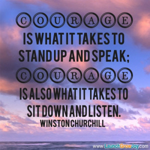 ... , Inspiration Quotes, Personalized Quotes, Courage Winston Churchill