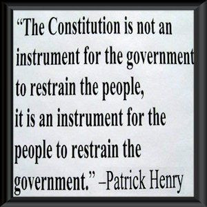 patrick henry quote - Had but Obama studied history, we might have a ...
