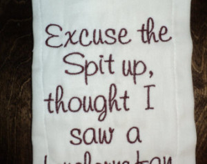 ... or y our favorite team Monogrammed Baby Burp Cloth - Texas Aggies