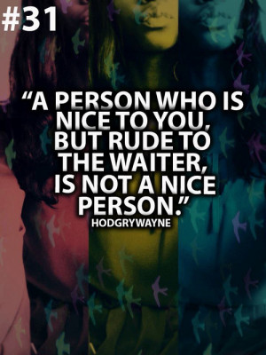 Nice person, choosing a partner swag quote