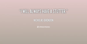 Stutter Quotes