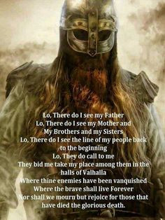 viking prayer more vikings warriors vikings prayer the warriors ...